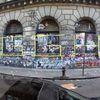 Artist Puts Up "UUGGHH" Piece On Old Bowery Building Being Turned Into Condos